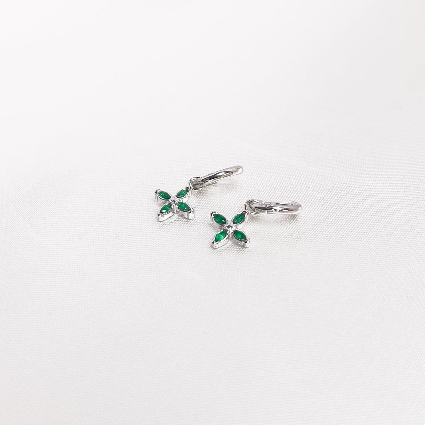 Diane vert | Boucle fleur