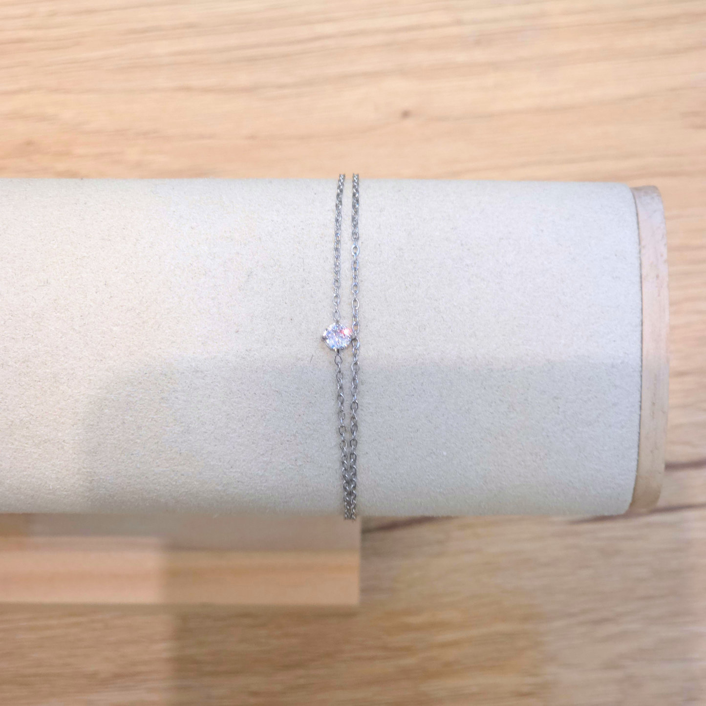 Bracelet Filippa | Zircon | Double