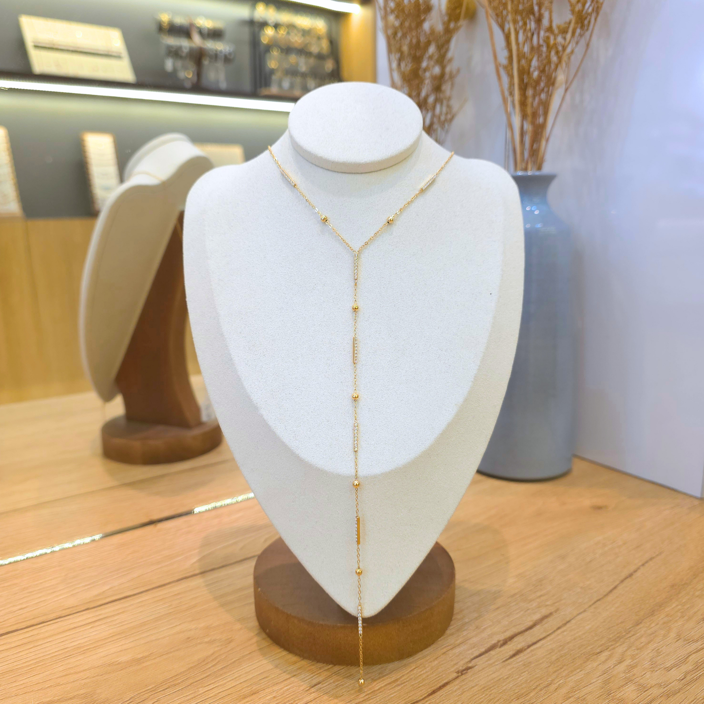 Collier Clem | Cravate | Zircon