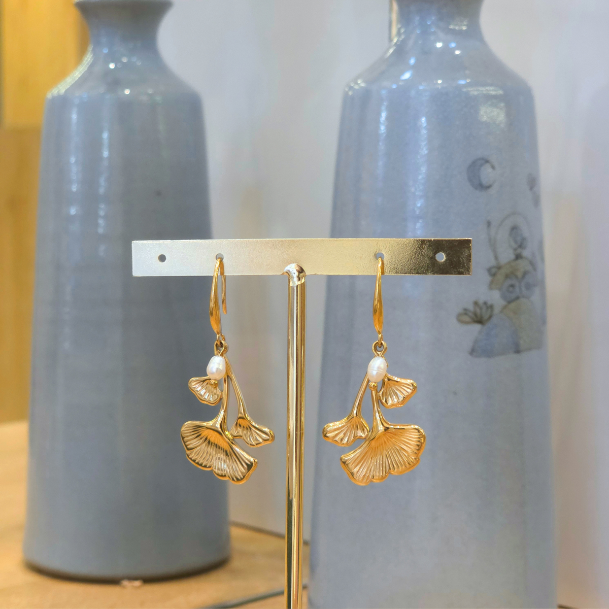 Boucles Marjorie | Fleur | Pendante
