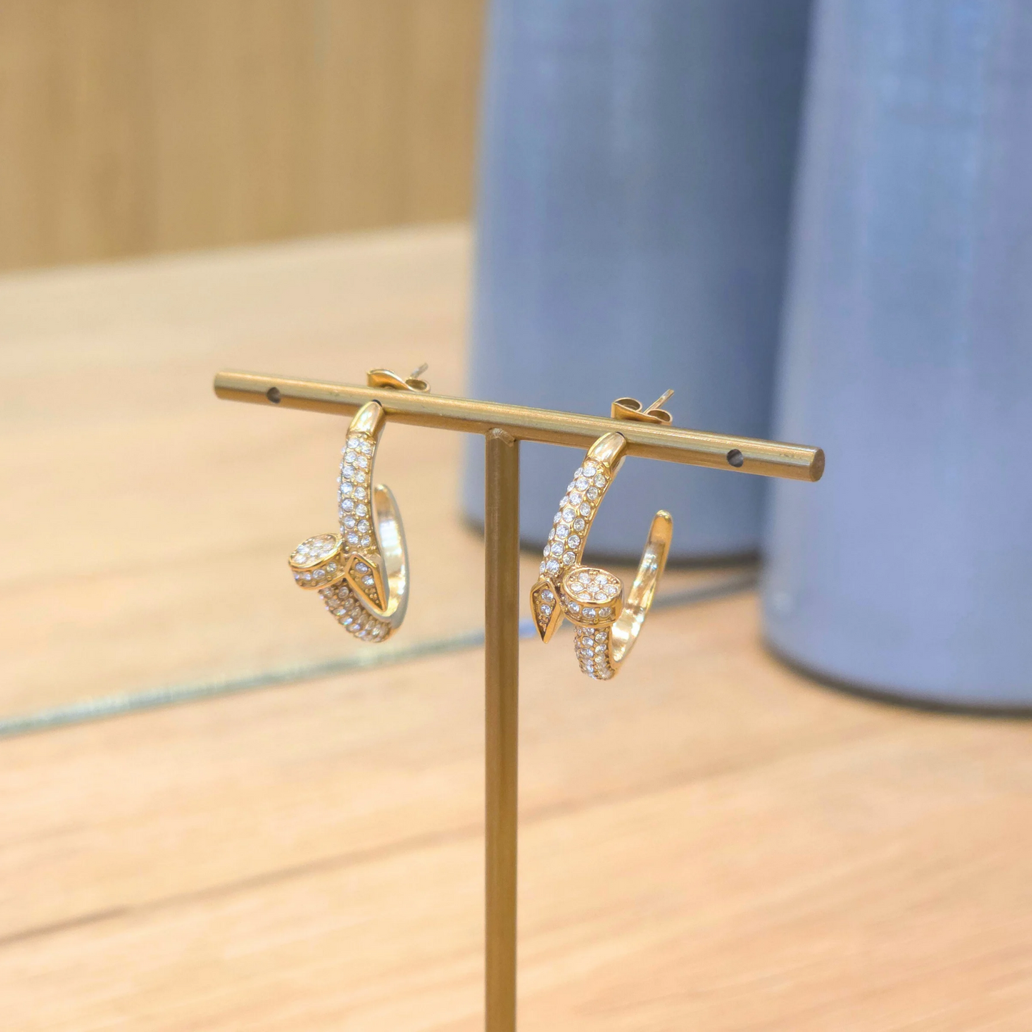 Boucles Kim | Créole | Zircon