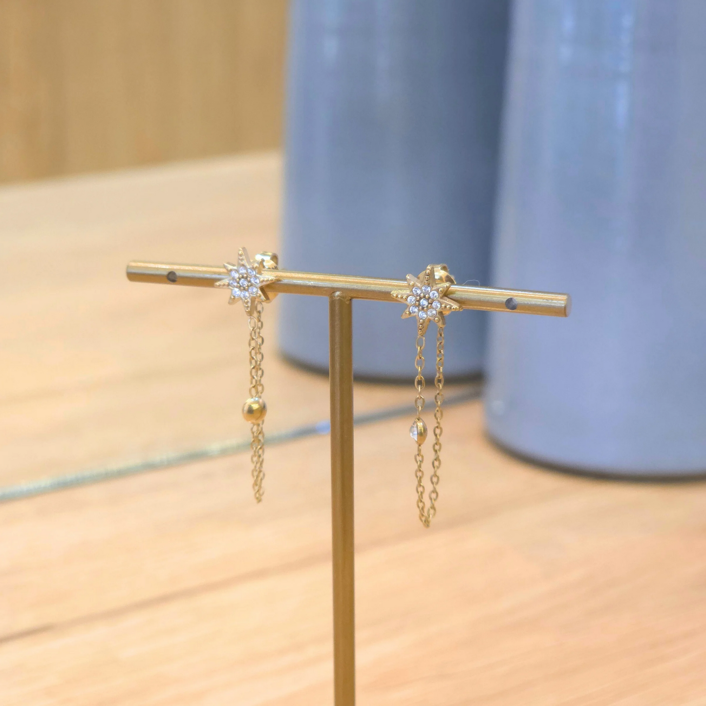Boucles Asha | Pendante | Zircon