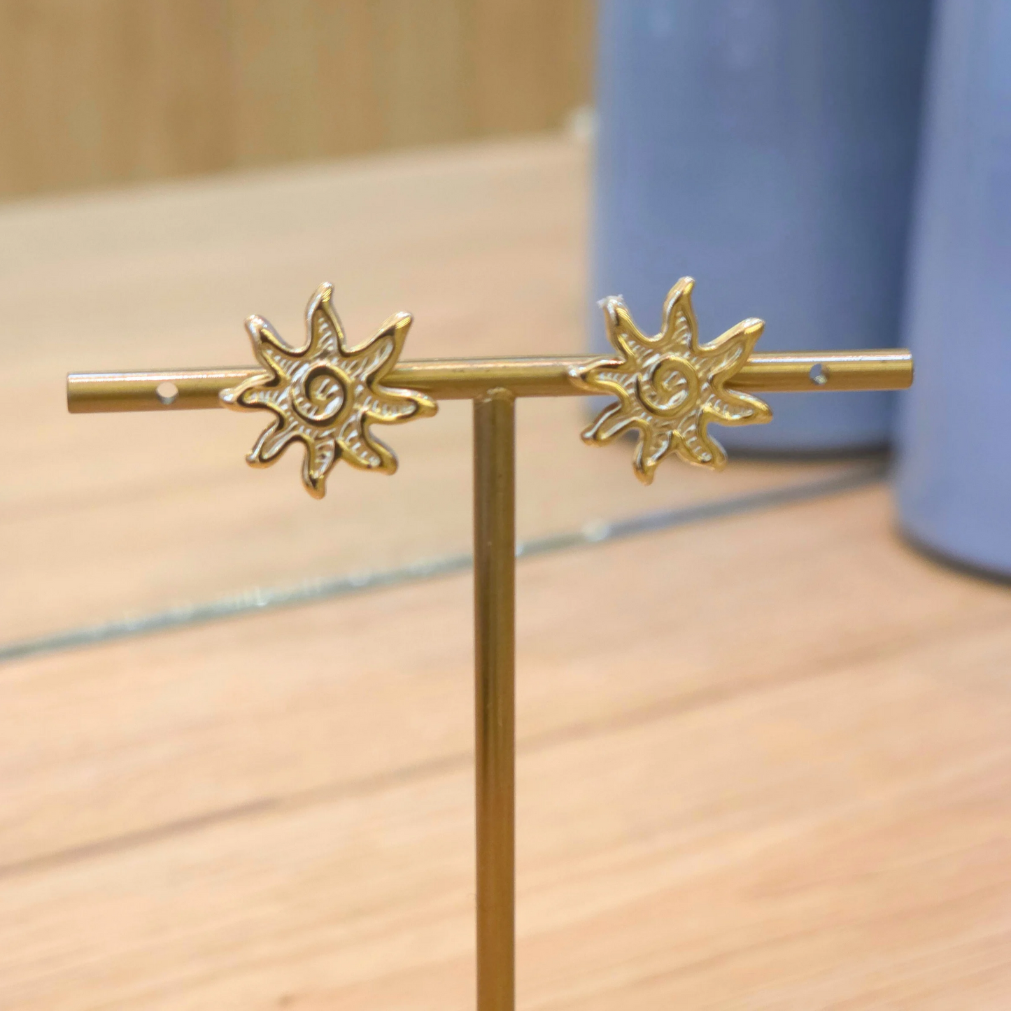Boucles Mandy | Puce | Soleil