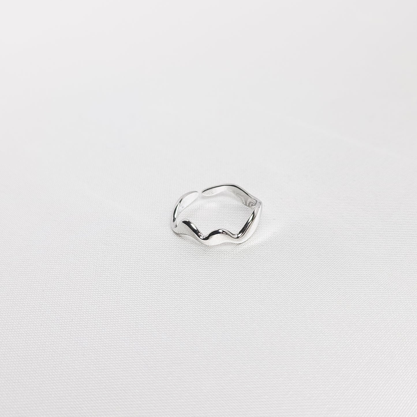 bague argent en acier inoxydable, modèle aurore, disponible à Paris.