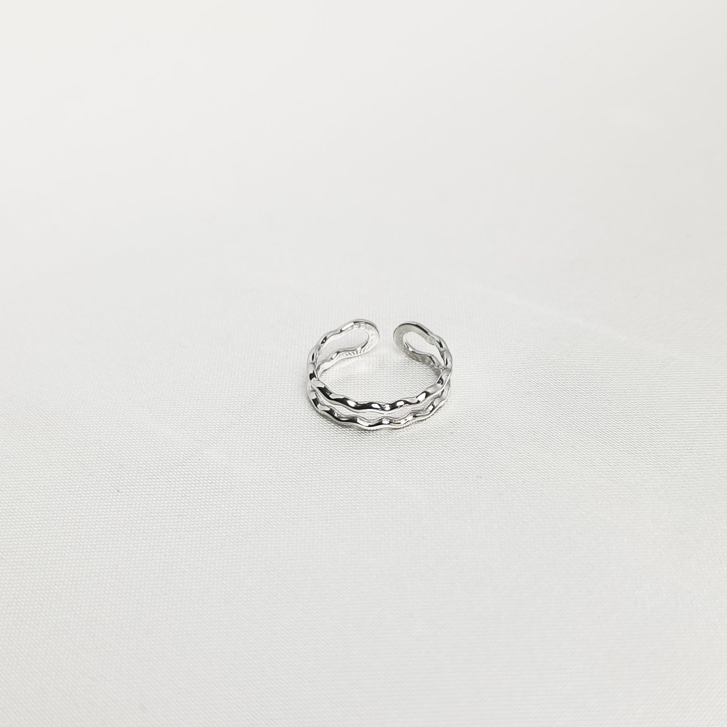 Bague Élise, en acier inoxydableARGENT2, disponible à Paris