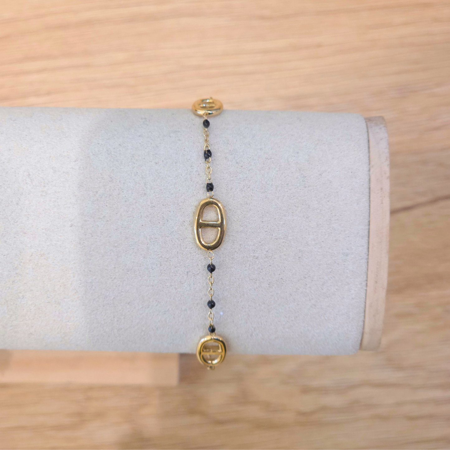 Bracelet Gemma | Maille | Perle