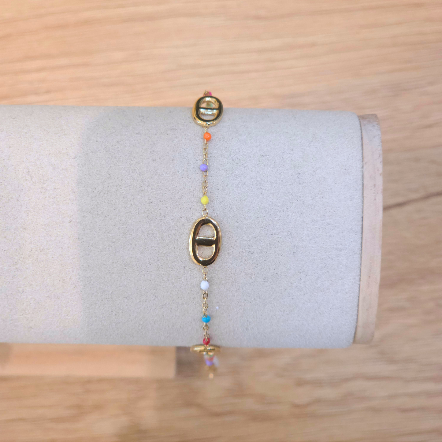 Bracelet Gemma | Maille | Perle