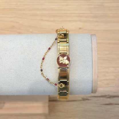 Bracelet italien Bordeau