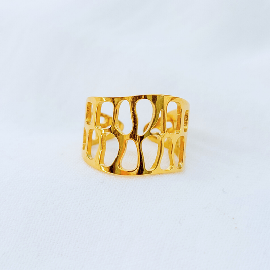 Bague Pivoine