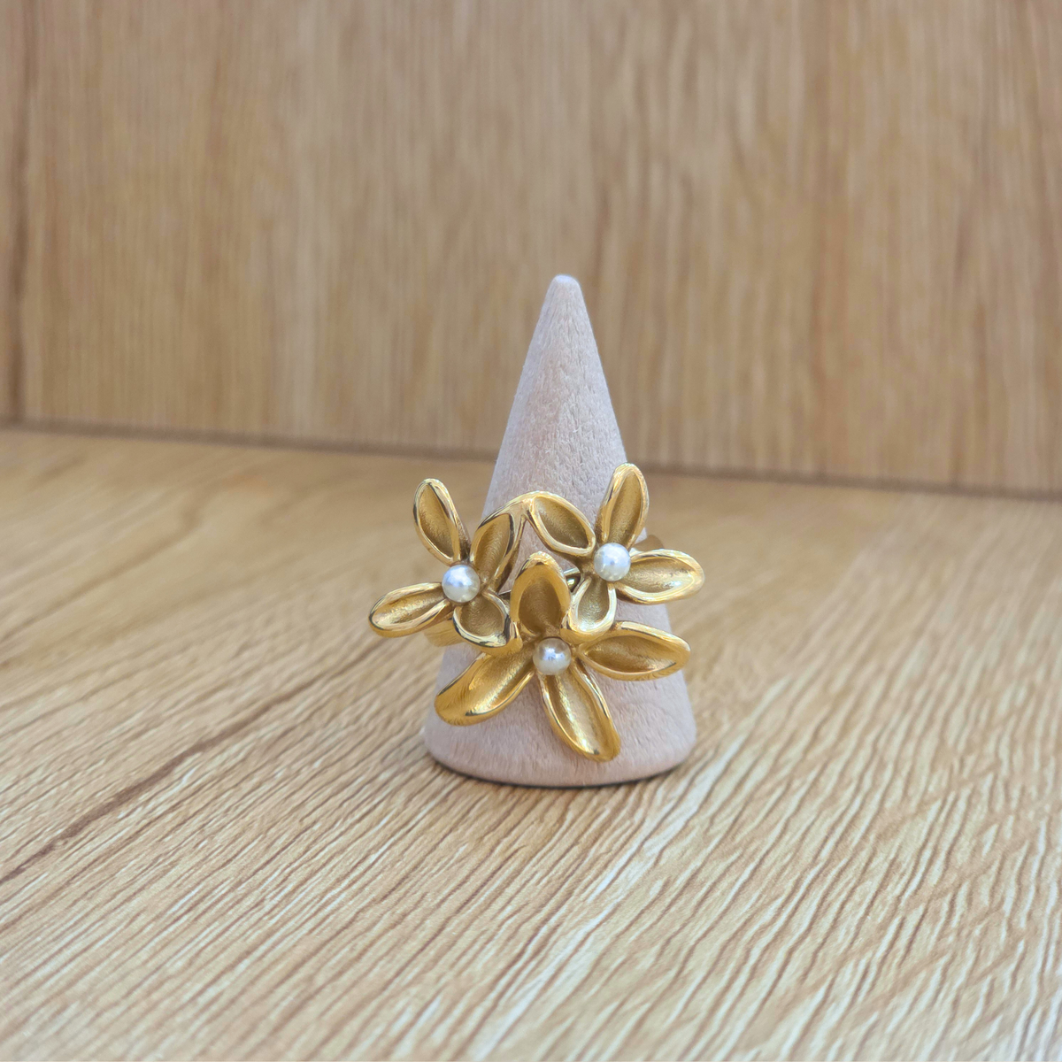 Bague 183 | Fleur | Perle