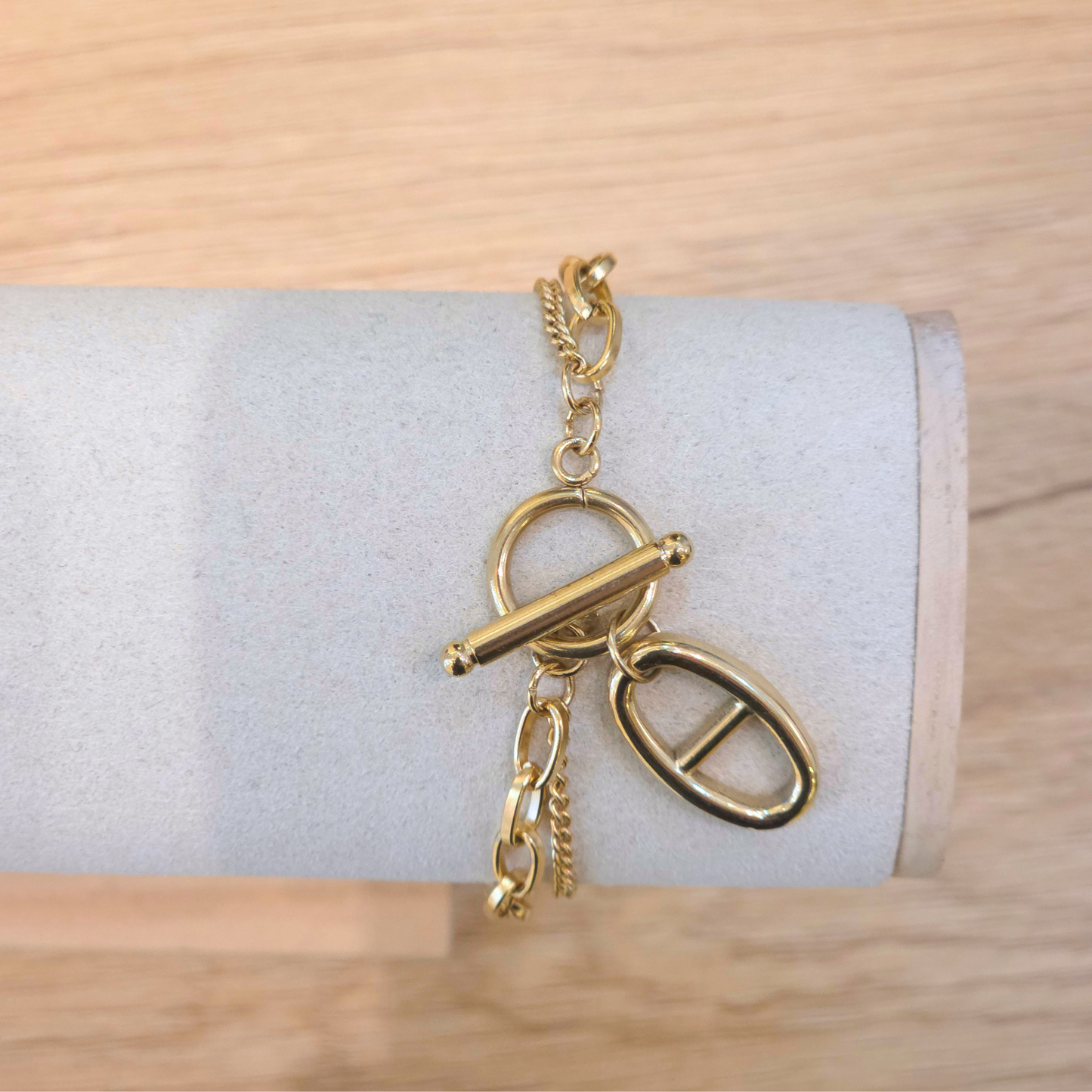 Bracelet Aya | Double | Maille