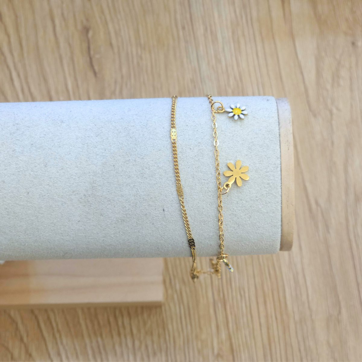 Bracelet Lola | Double | Fleur