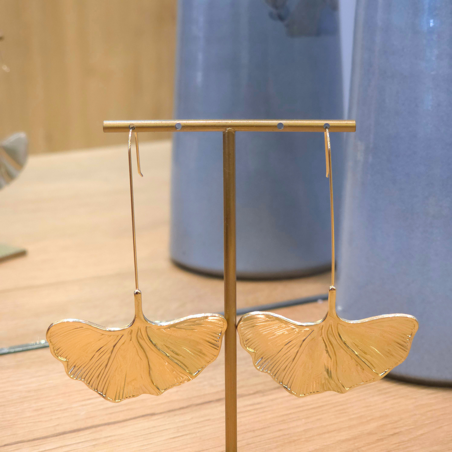 Boucles Aeryn | Pendente | Feuille
