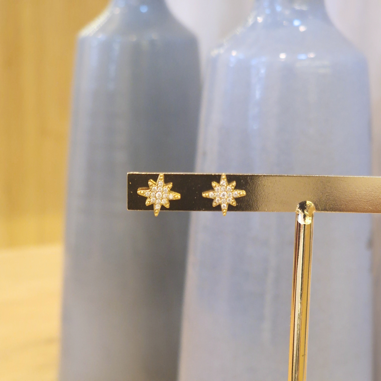Gisèle | Boucles étoile brillant