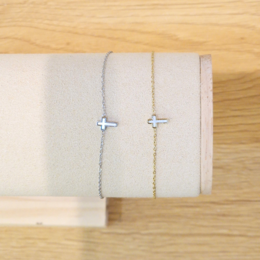 Bracelet croix