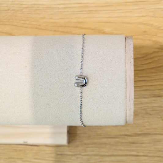 Bracelet Initial argenté