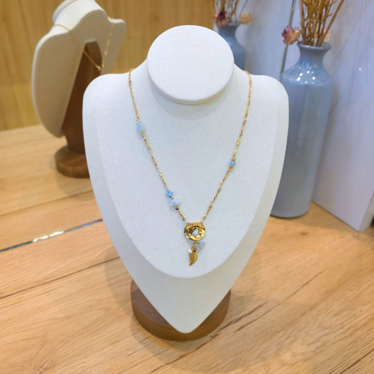 Collier Bleuet | Perle