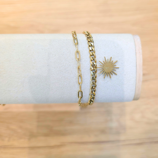 Bracelet Solar | Double | Soleil
