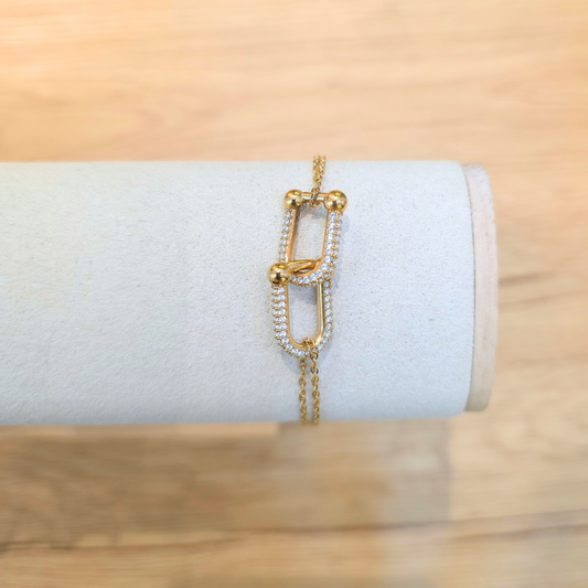 Bracelet Andie | Zircon