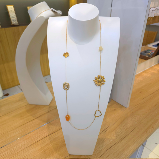 Sautoir Flora | Perle