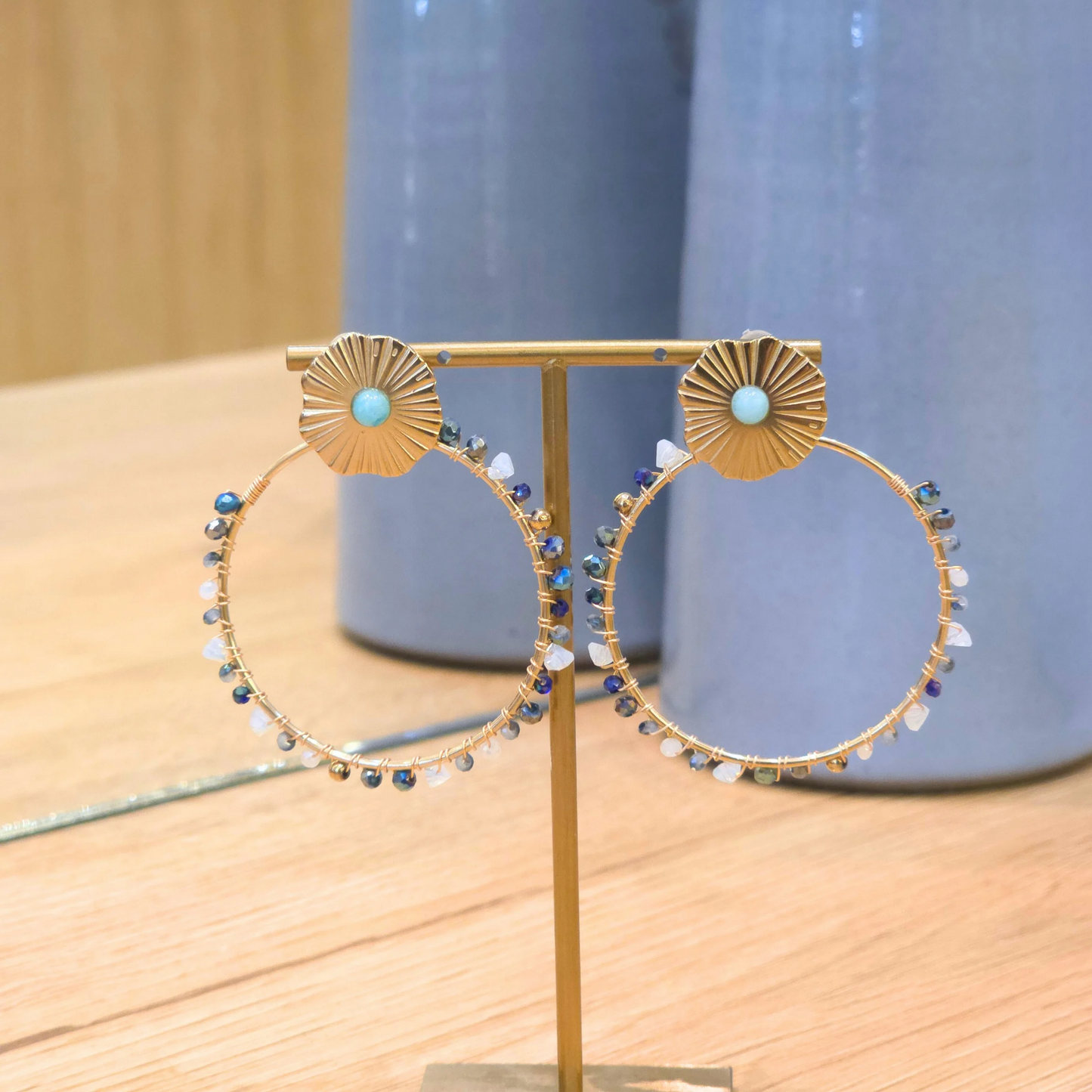 Boucles Elea | Perle