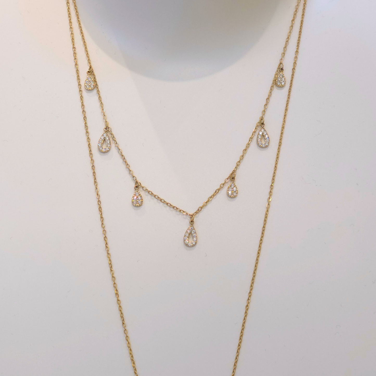 Sautoir Francesca | Zircon