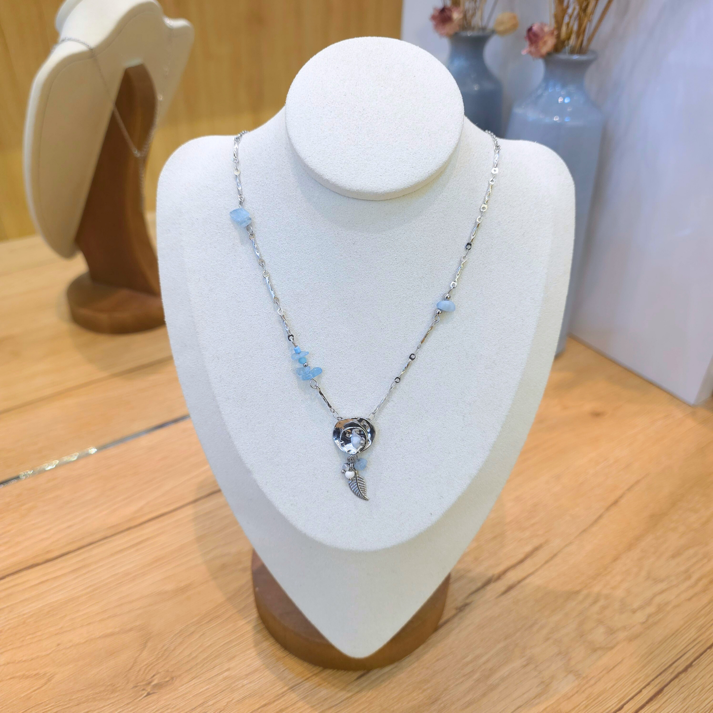 Collier Bleuet | Perle