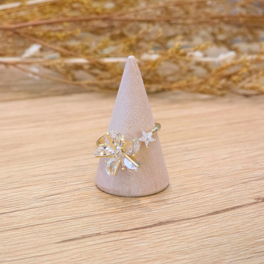 Bague Raiponce | Anti Stress | Fleur