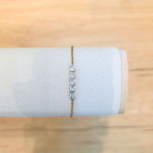 Bracelet Naya | Zircon