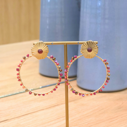 Boucles Elea | Perle