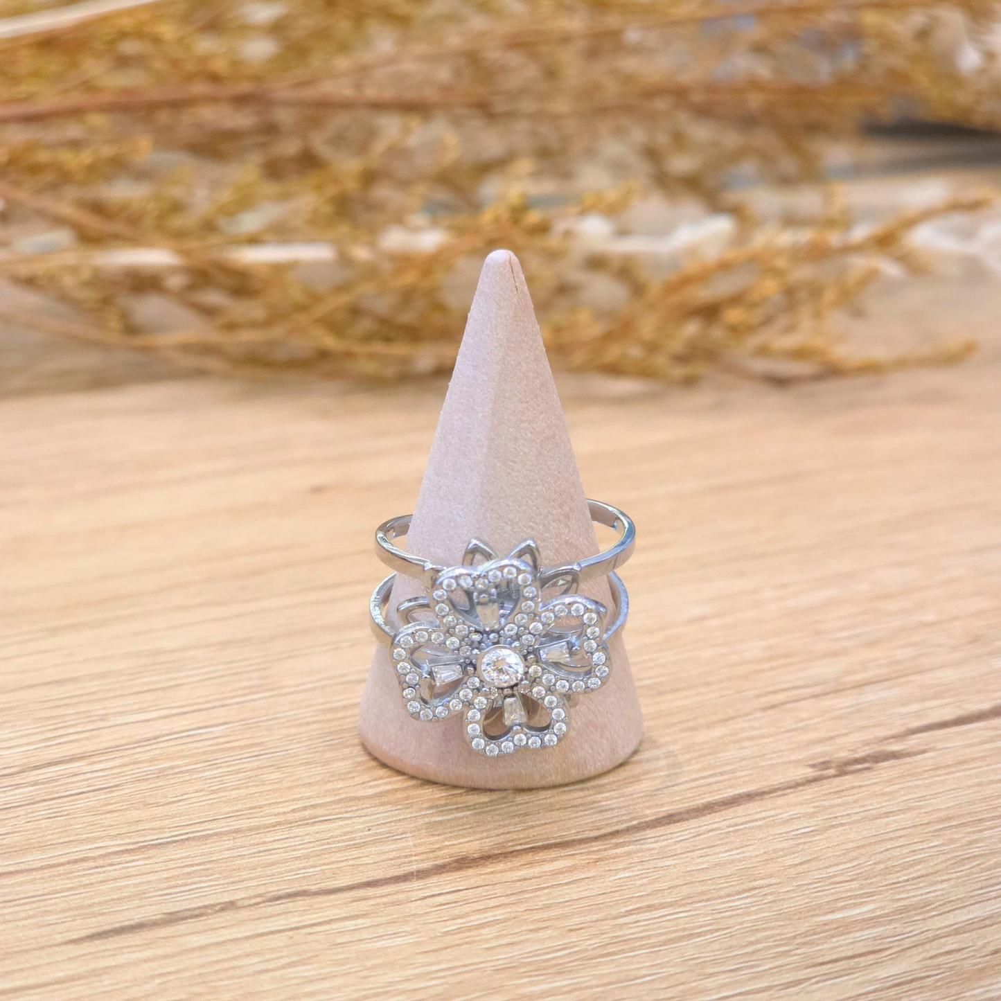 Bague Opaline | Anti Stress | Fleur